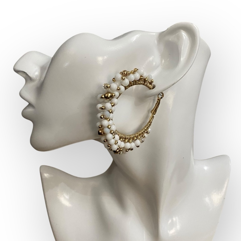 157 Lilly Pulitzer Hoop Earrings - Picture 6 of 8